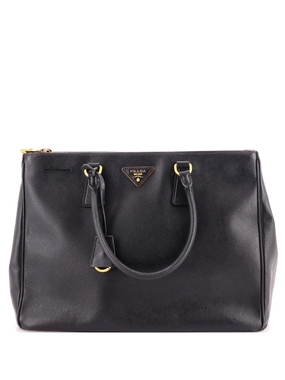 Prada Double Zip Lux Tote Saffiano #373161P13B